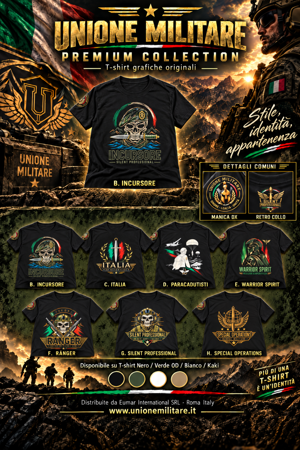 Unione Militare Premium Collection T-shirt