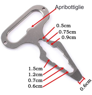 key chain da difesa
