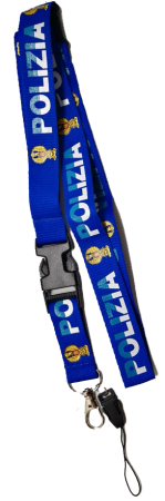 PORTACHIAVI DA COLLO POLIZIA