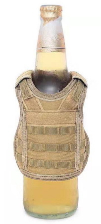tactica vest bottiglia